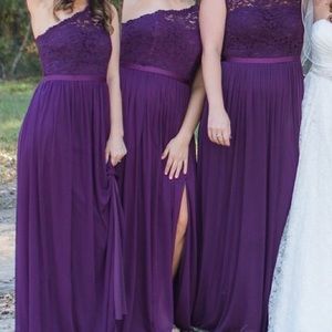 David’s bridal bridesmaid dress
